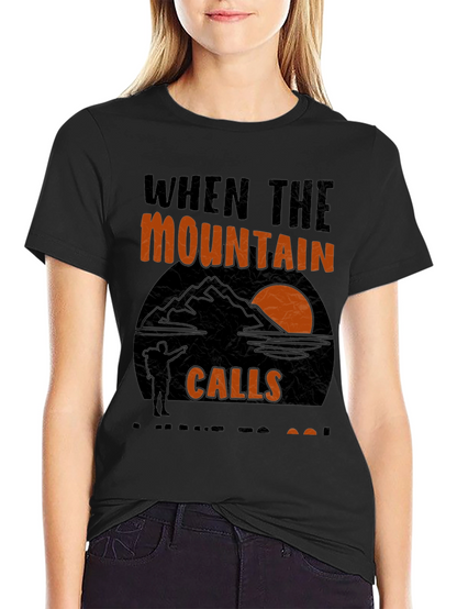 Mountain Calls Graphic Tee - Adventure Awaits!
