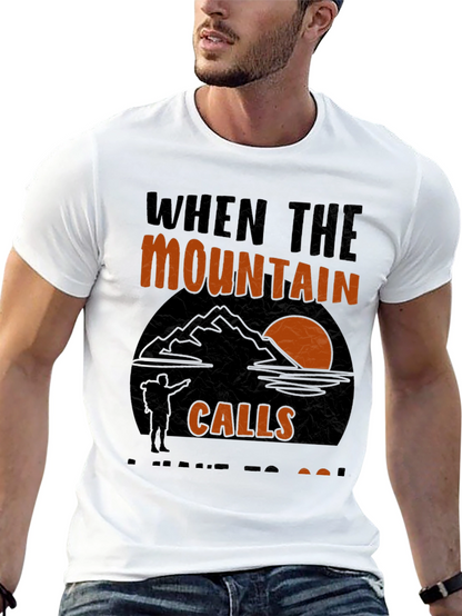 Mountain Calls Graphic Tee - Adventure Awaits!