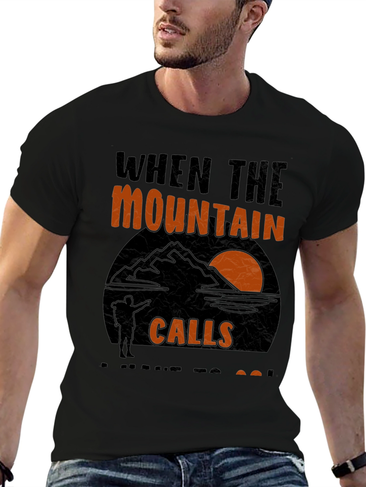 Mountain Calls Graphic Tee - Adventure Awaits!