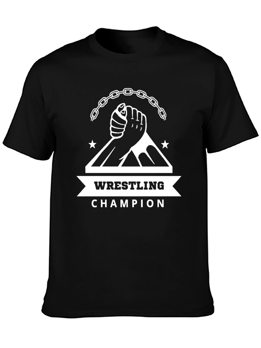 Wrestling Champion Graphic T-Shirt