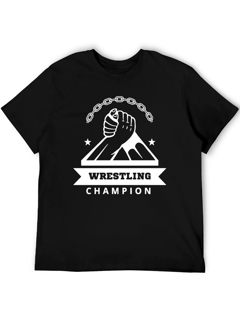 Wrestling Champion Graphic T-Shirt