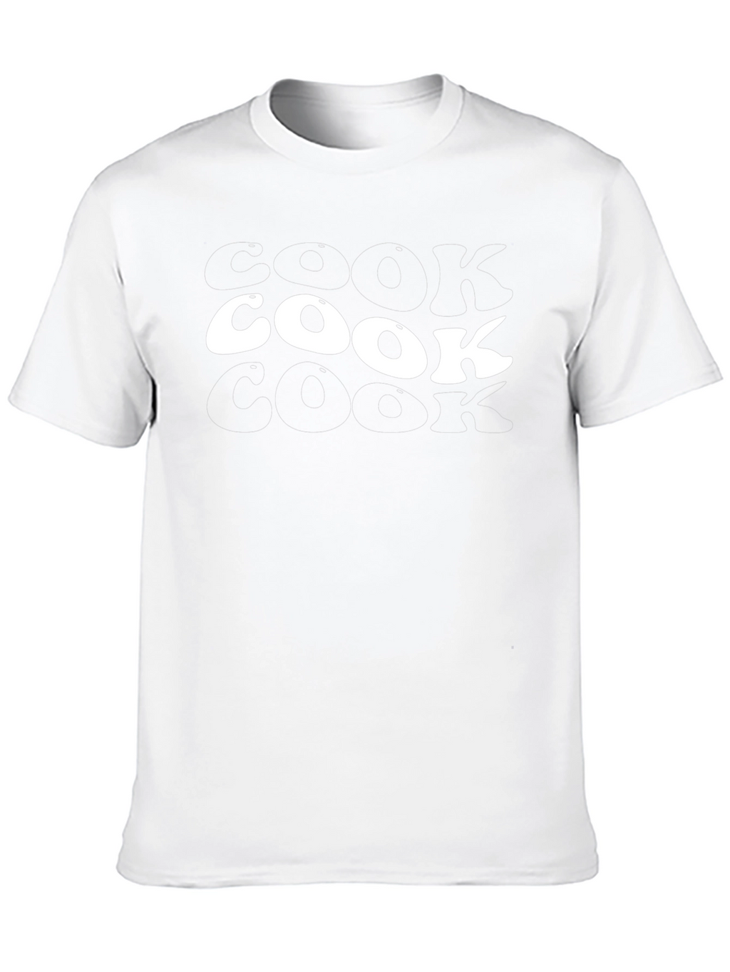 Cook Graphic Tee - Black Casual T-Shirt