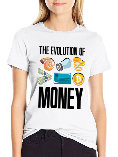 Evolution of Money Graphic T-Shirt