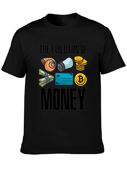 Evolution of Money Graphic T-Shirt