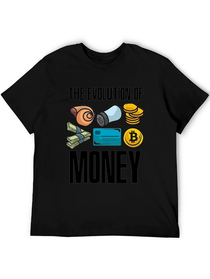 Evolution of Money Graphic T-Shirt