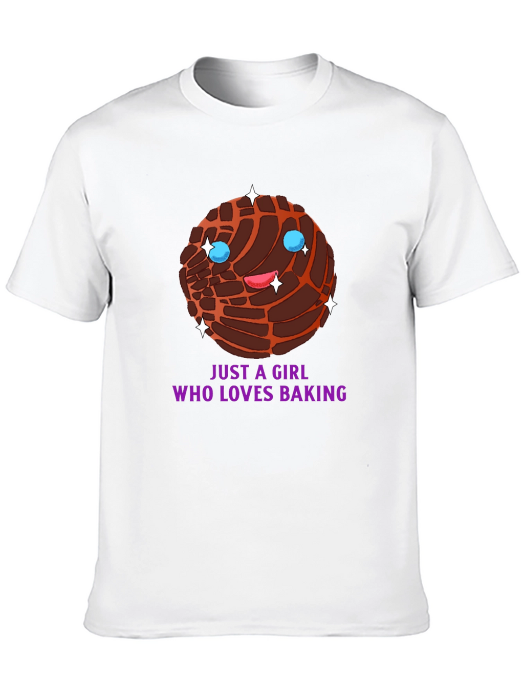 Just a Girl Who Loves Baking Concha T-Shirt