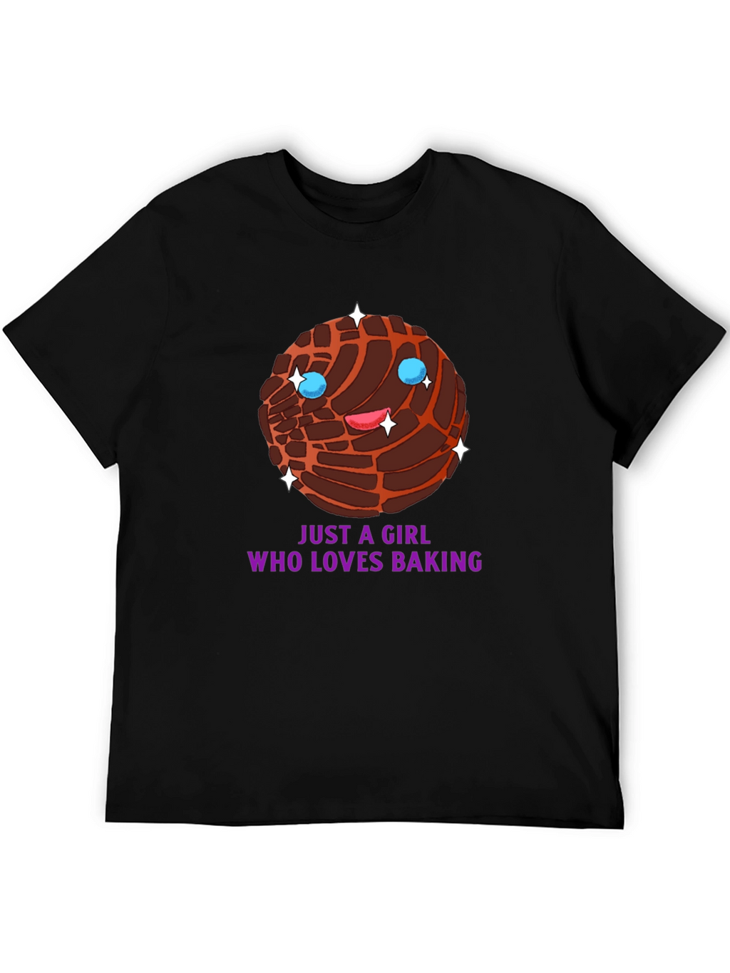 Just a Girl Who Loves Baking Concha T-Shirt