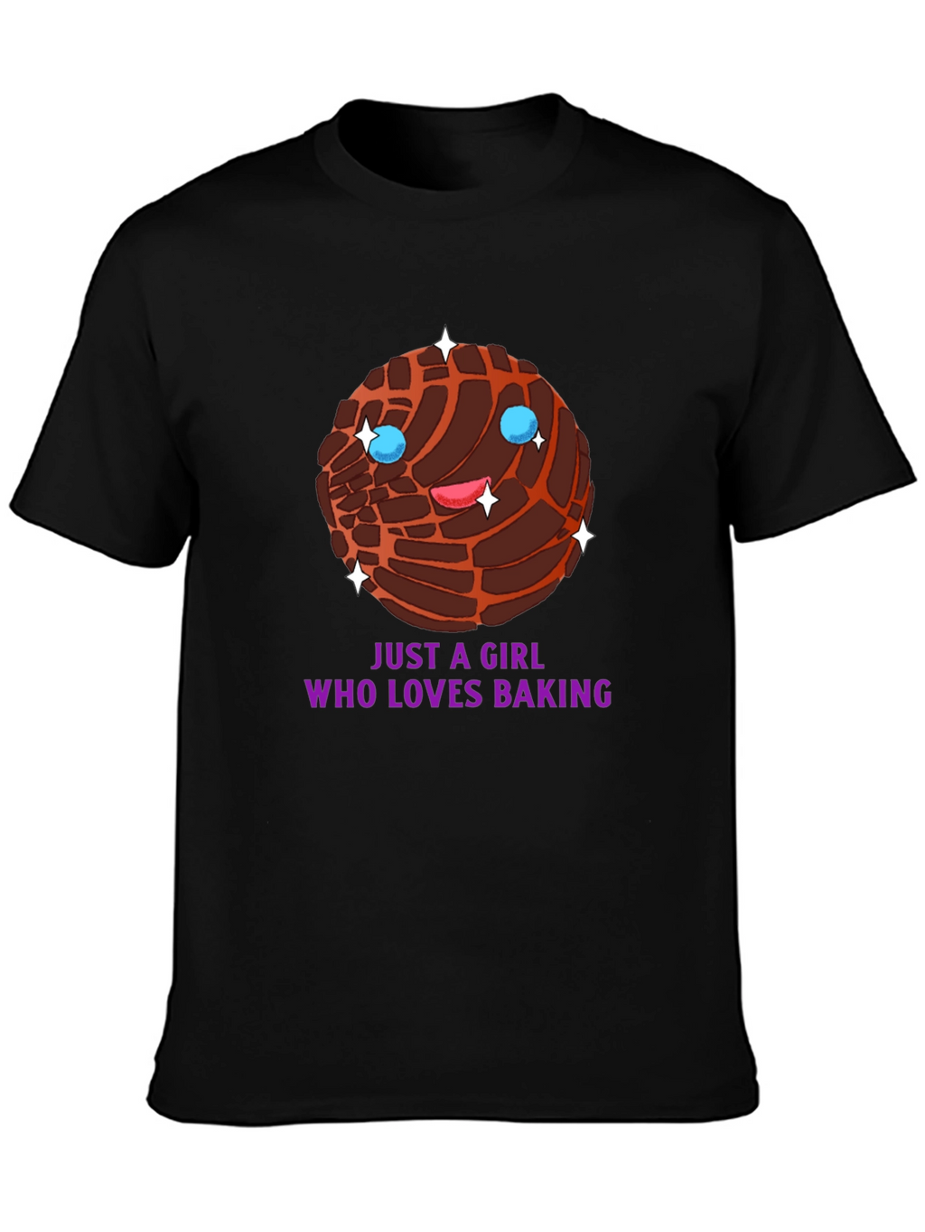 Just a Girl Who Loves Baking Concha T-Shirt