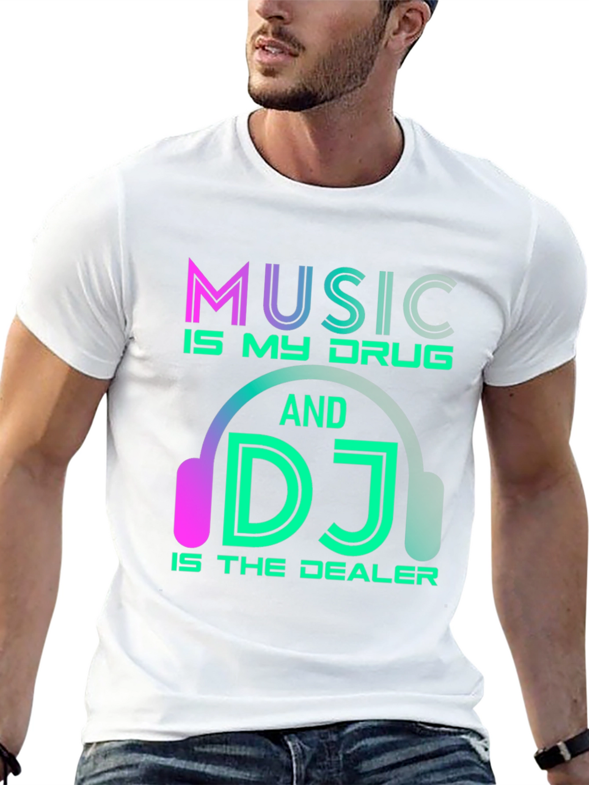 Music is My Drug DJ T-Shirt
