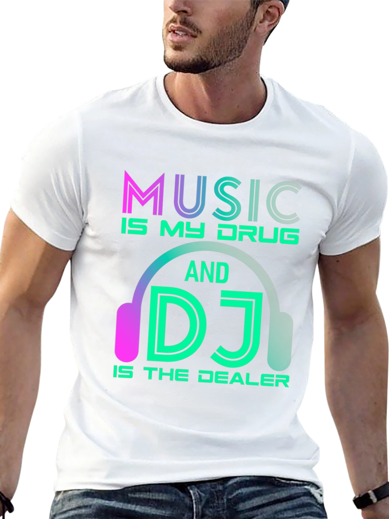 Music is My Drug DJ T-Shirt