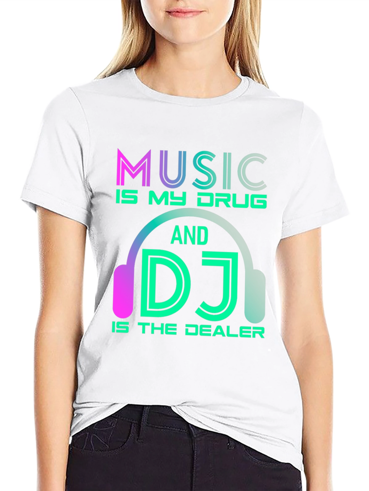 Music is My Drug DJ T-Shirt