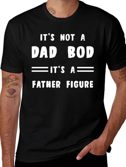 Dad Bod Father Figure Funny T-Shirt