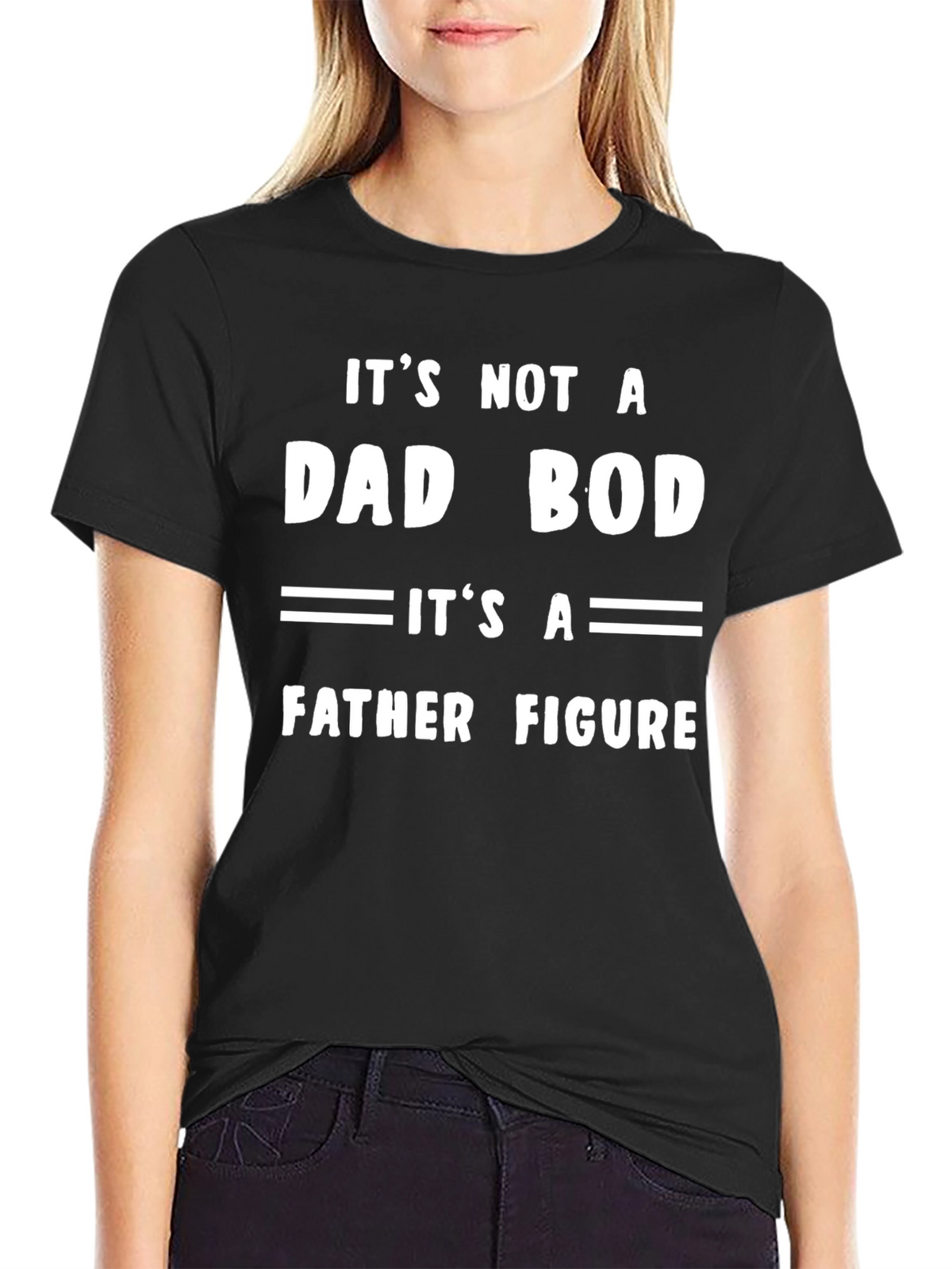 Dad Bod Father Figure Funny T-Shirt