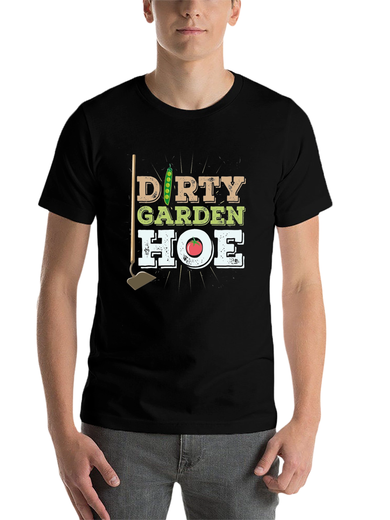 Dirty Garden Hoe Funny Gardening T-Shirt