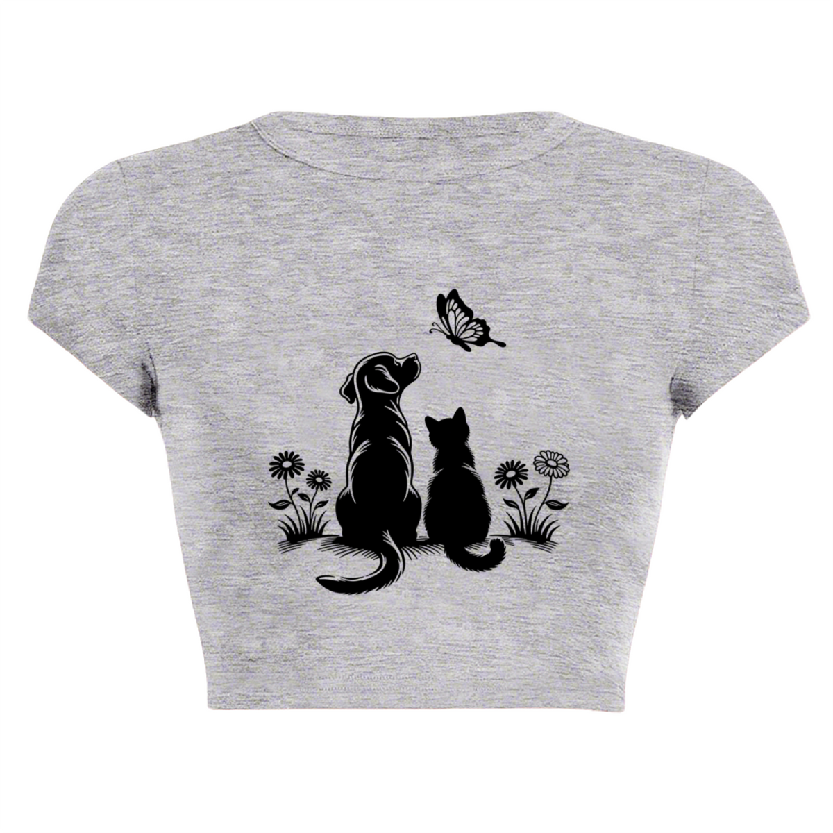 Don¡¯t Judge Women By Pounds Body Positive Black Crop Tee