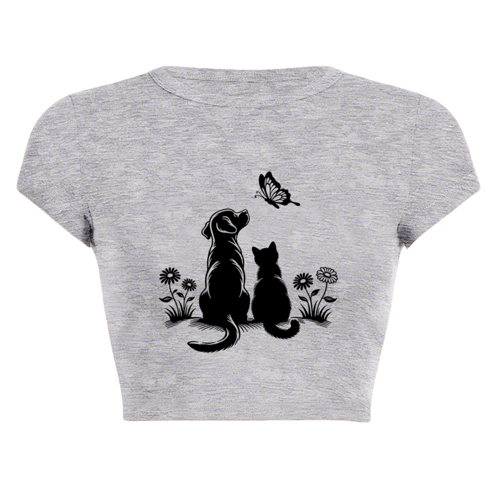 Don¡¯t Judge Women By Pounds Body Positive Black Crop Tee
