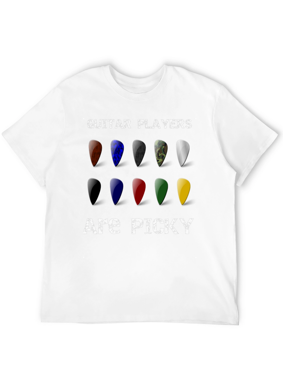 Guitar Players Are Picky T-Shirt - Music Lover Tee