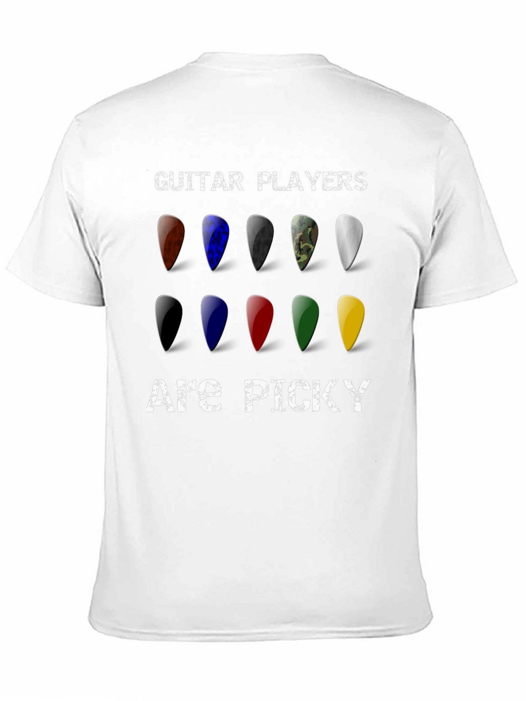 Guitar Players Are Picky T-Shirt - Music Lover Tee