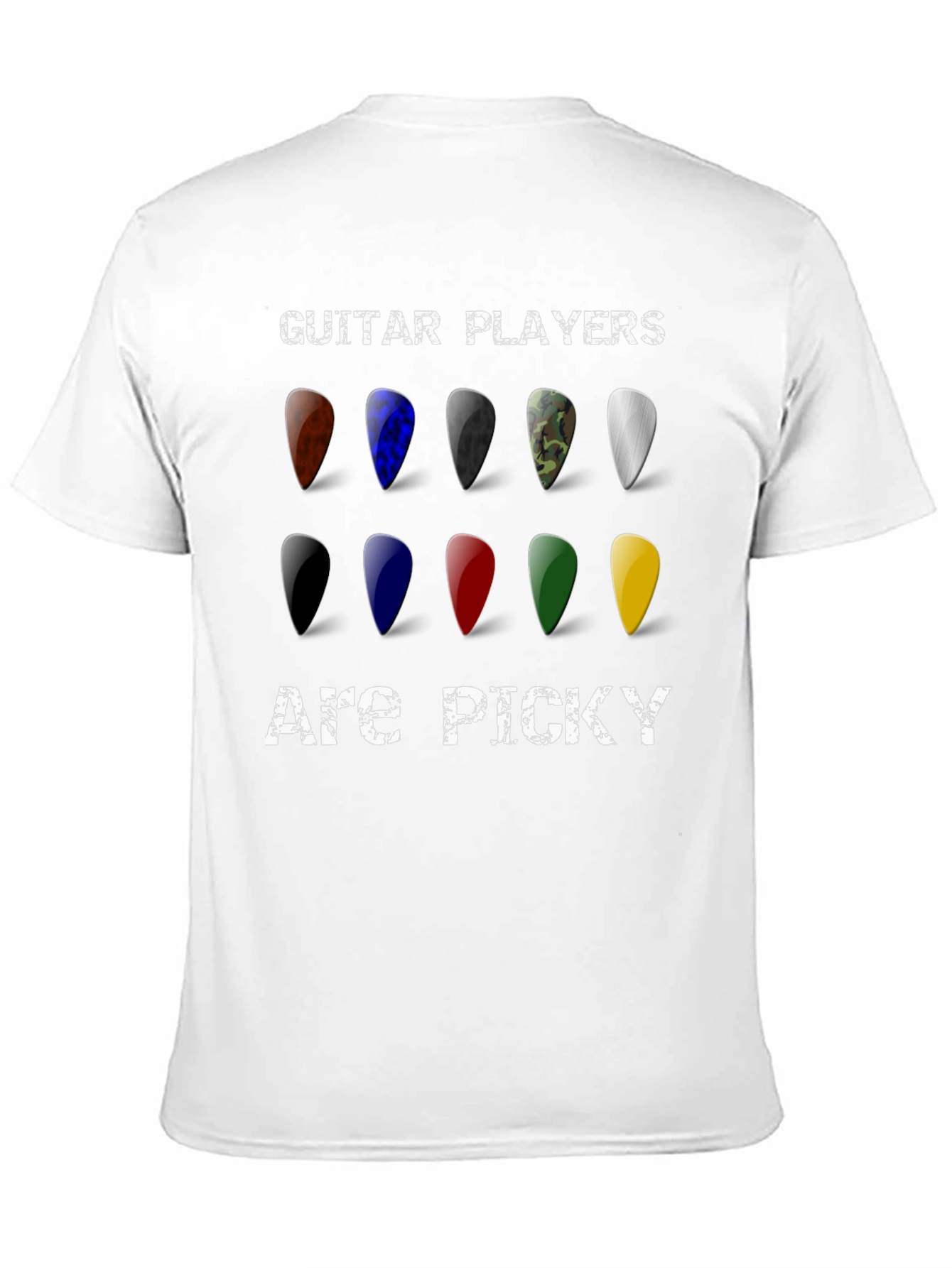 Guitar Players Are Picky T-Shirt - Music Lover Tee