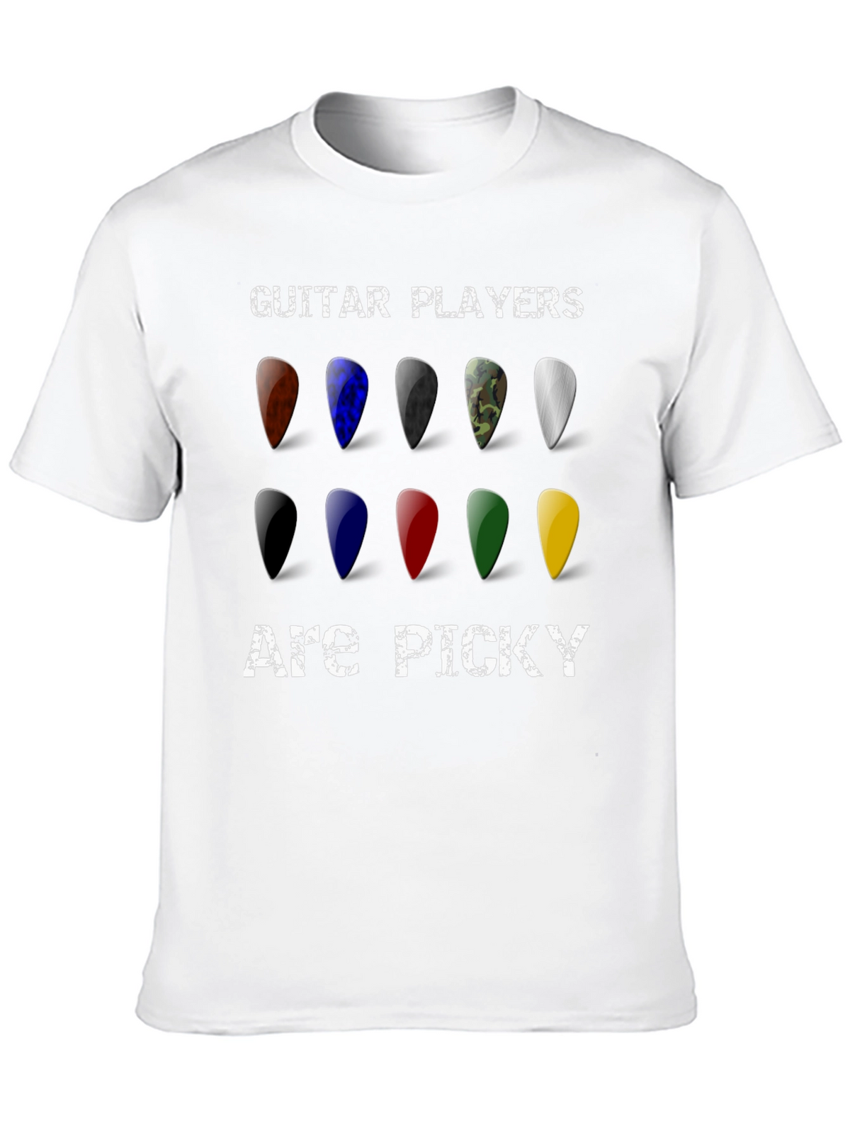 Guitar Players Are Picky T-Shirt - Music Lover Tee