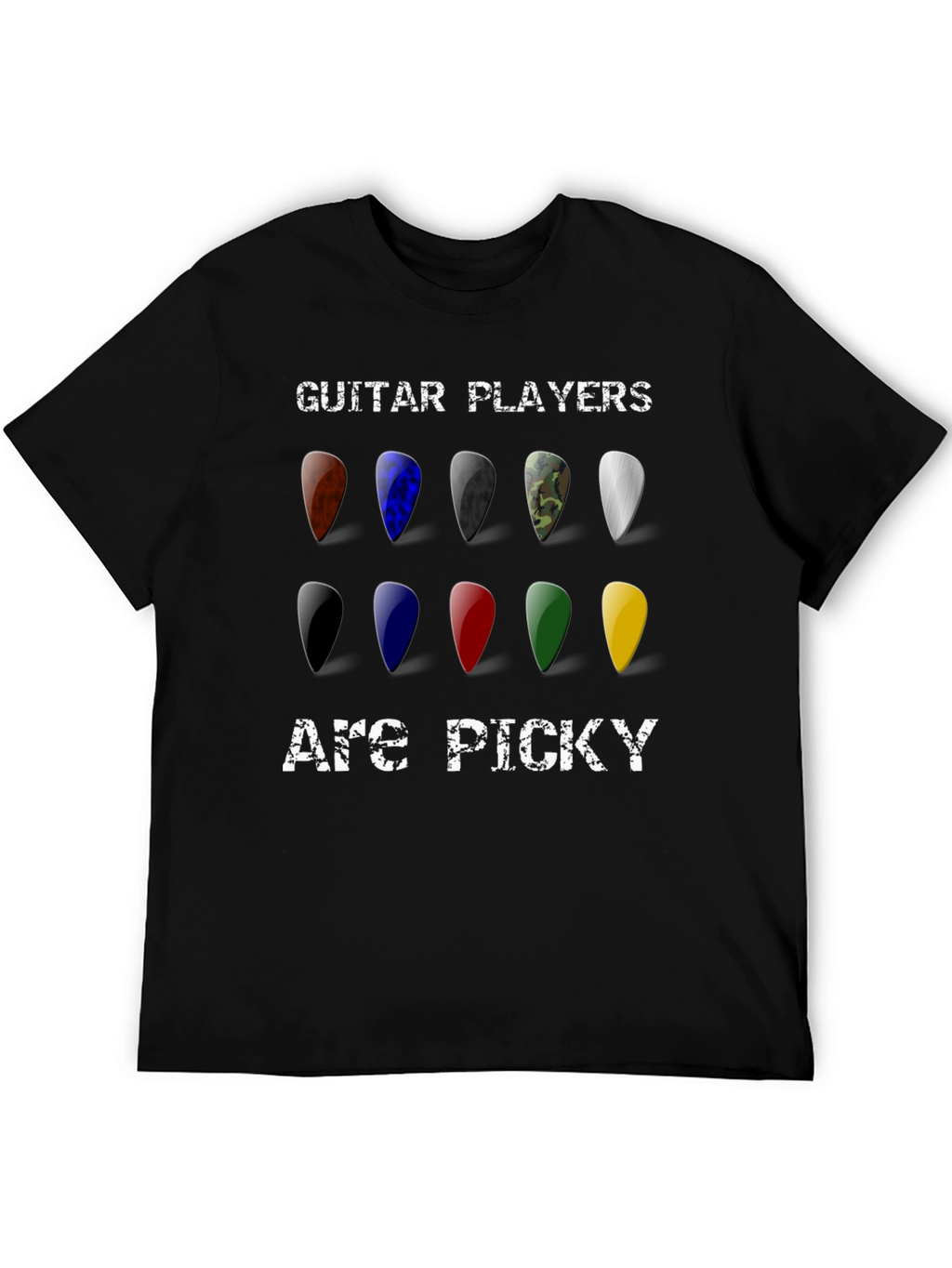 Guitar Players Are Picky T-Shirt - Music Lover Tee