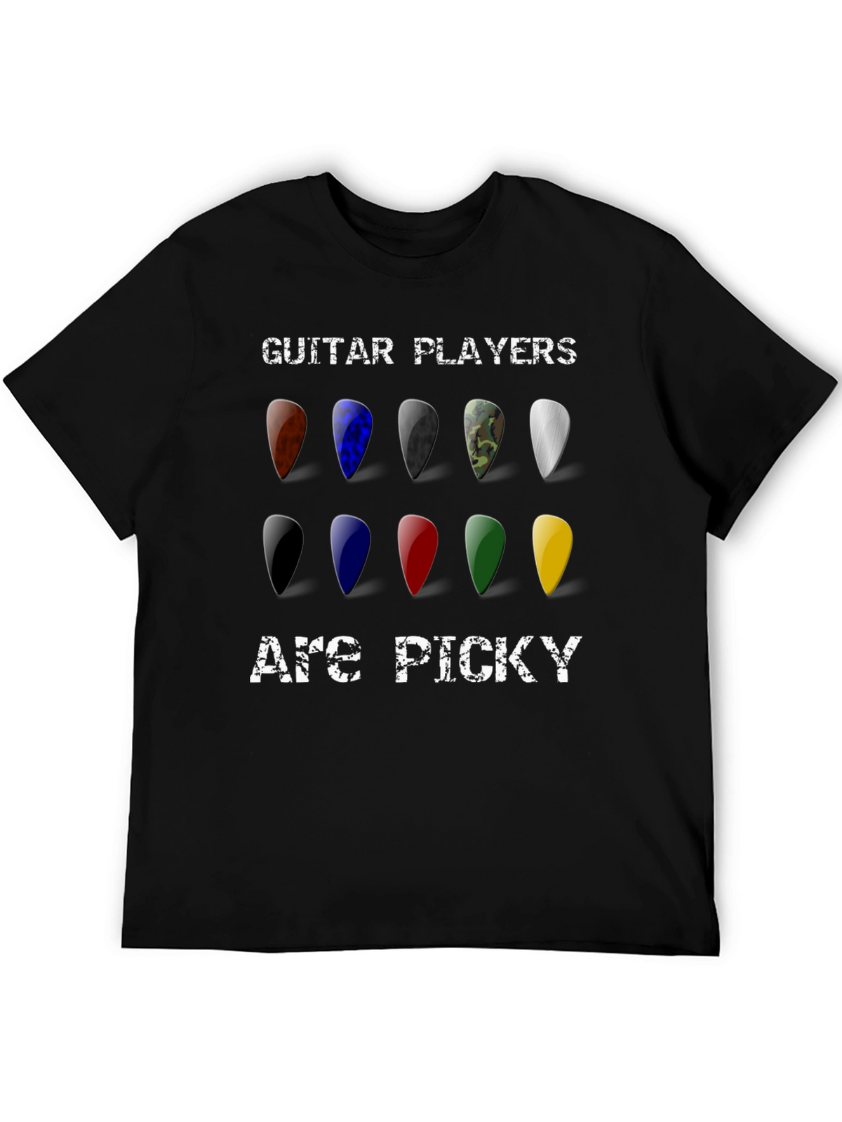 Guitar Players Are Picky T-Shirt - Music Lover Tee