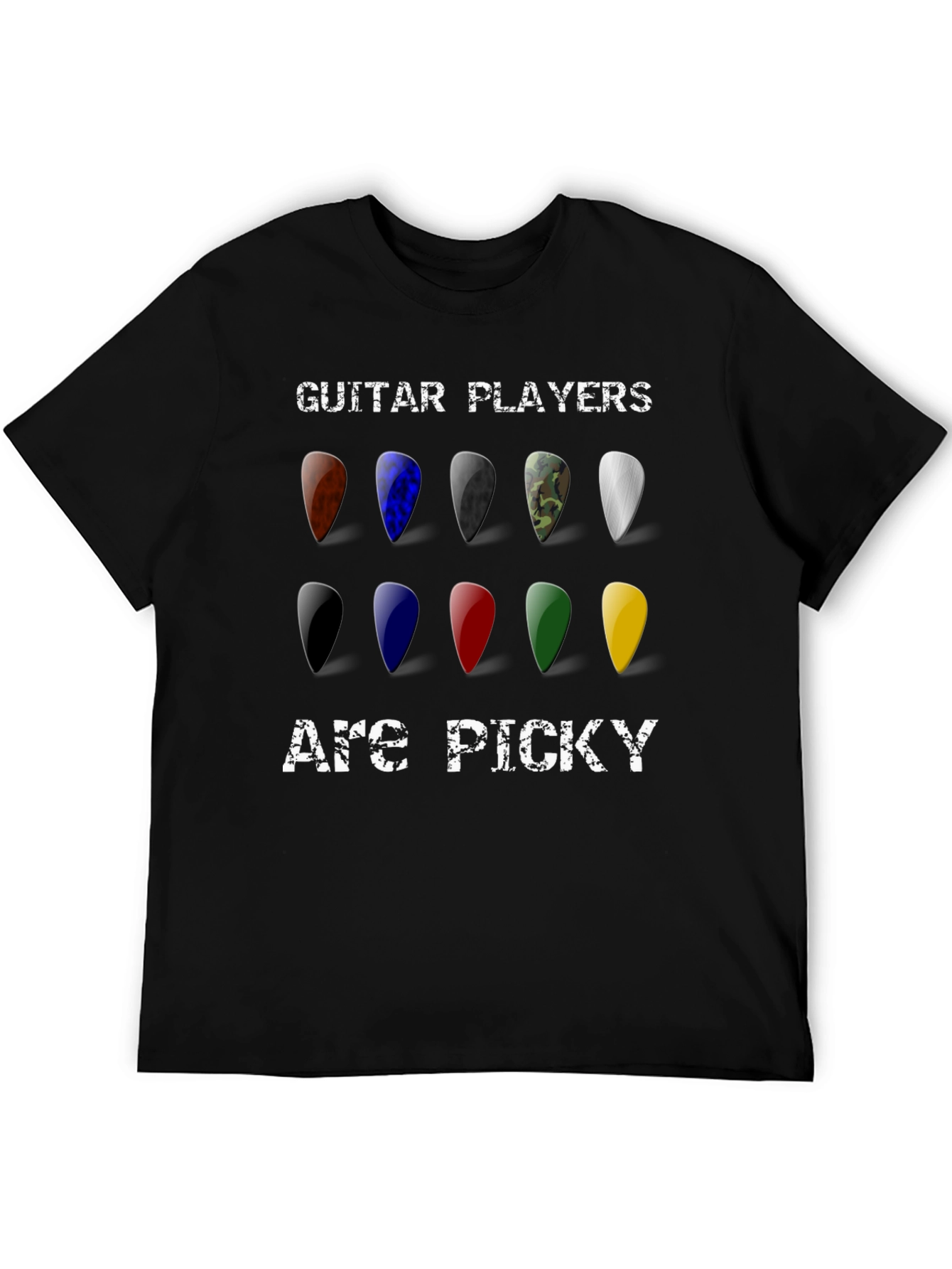 Guitar Players Are Picky T-Shirt - Music Lover Tee