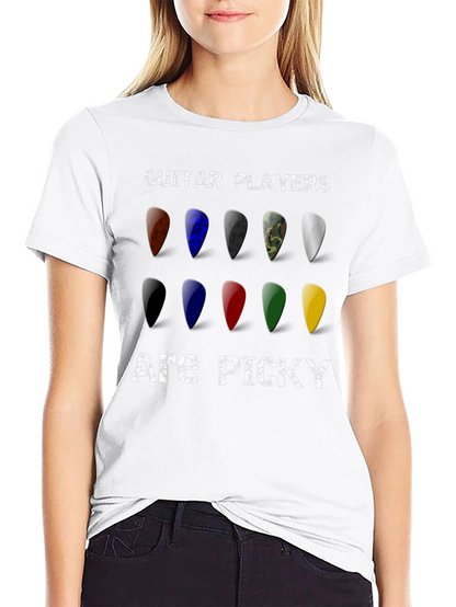 Guitar Players Are Picky T-Shirt - Music Lover Tee