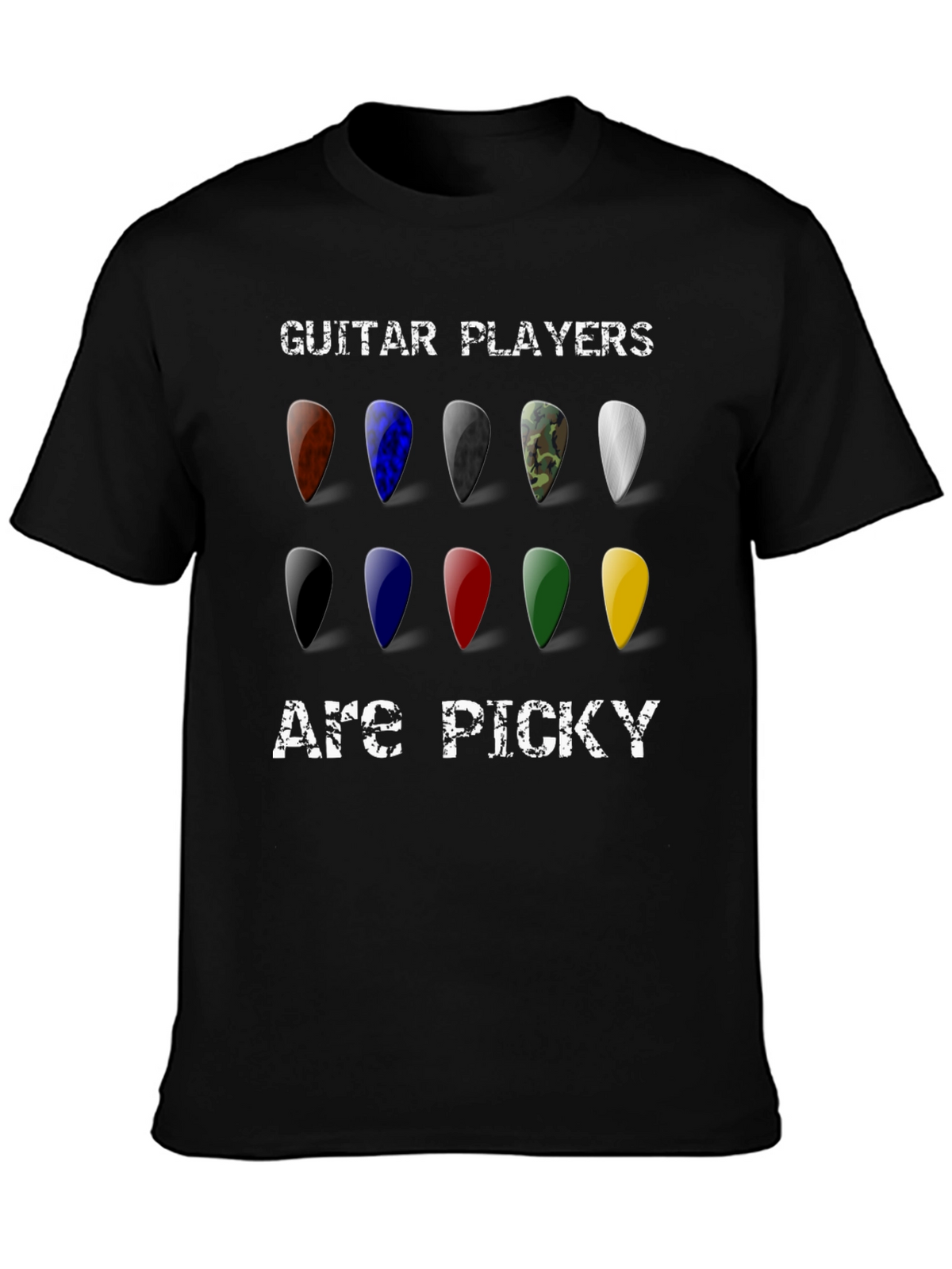 Guitar Players Are Picky T-Shirt - Music Lover Tee