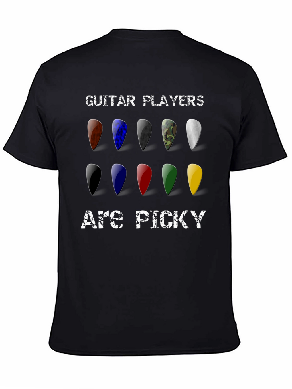 Guitar Players Are Picky T-Shirt - Music Lover Tee