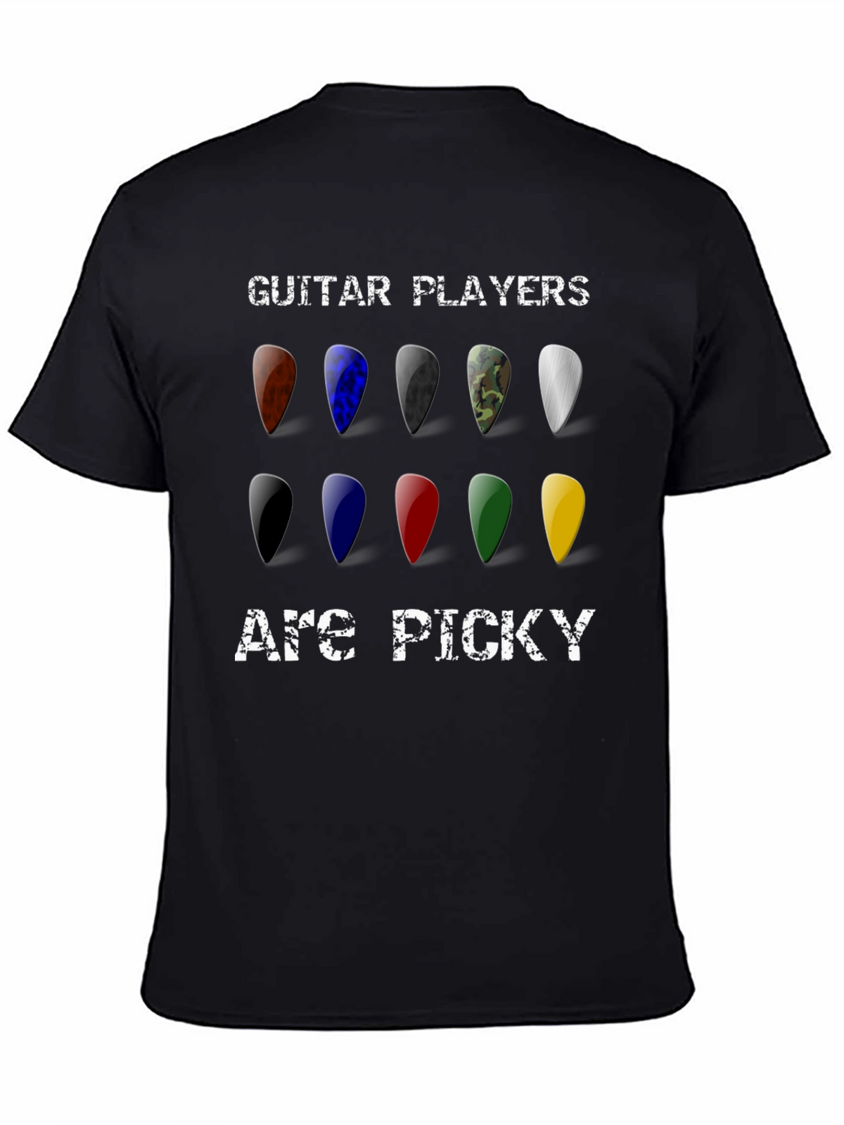 Guitar Players Are Picky T-Shirt - Music Lover Tee