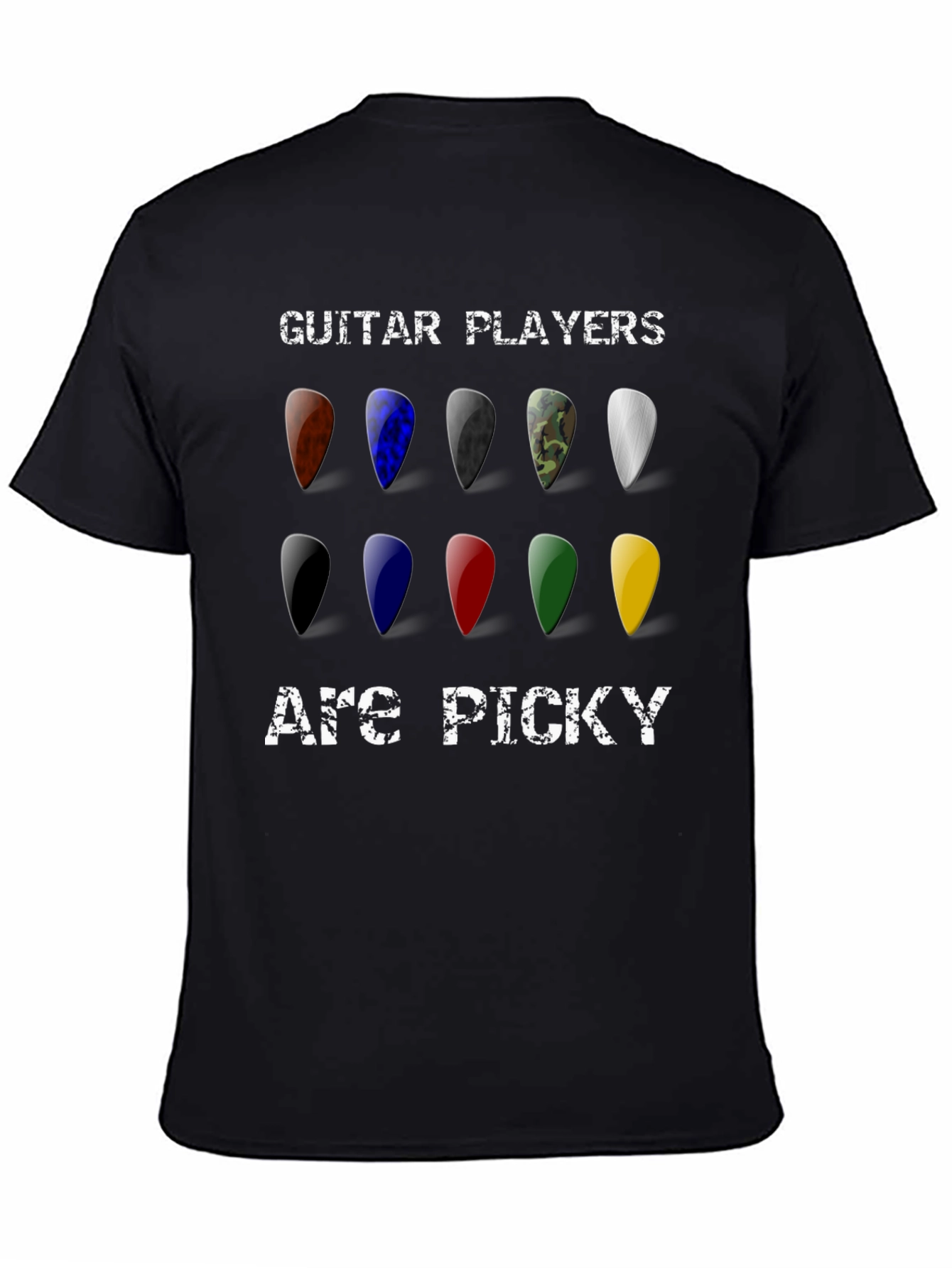 Guitar Players Are Picky T-Shirt - Music Lover Tee