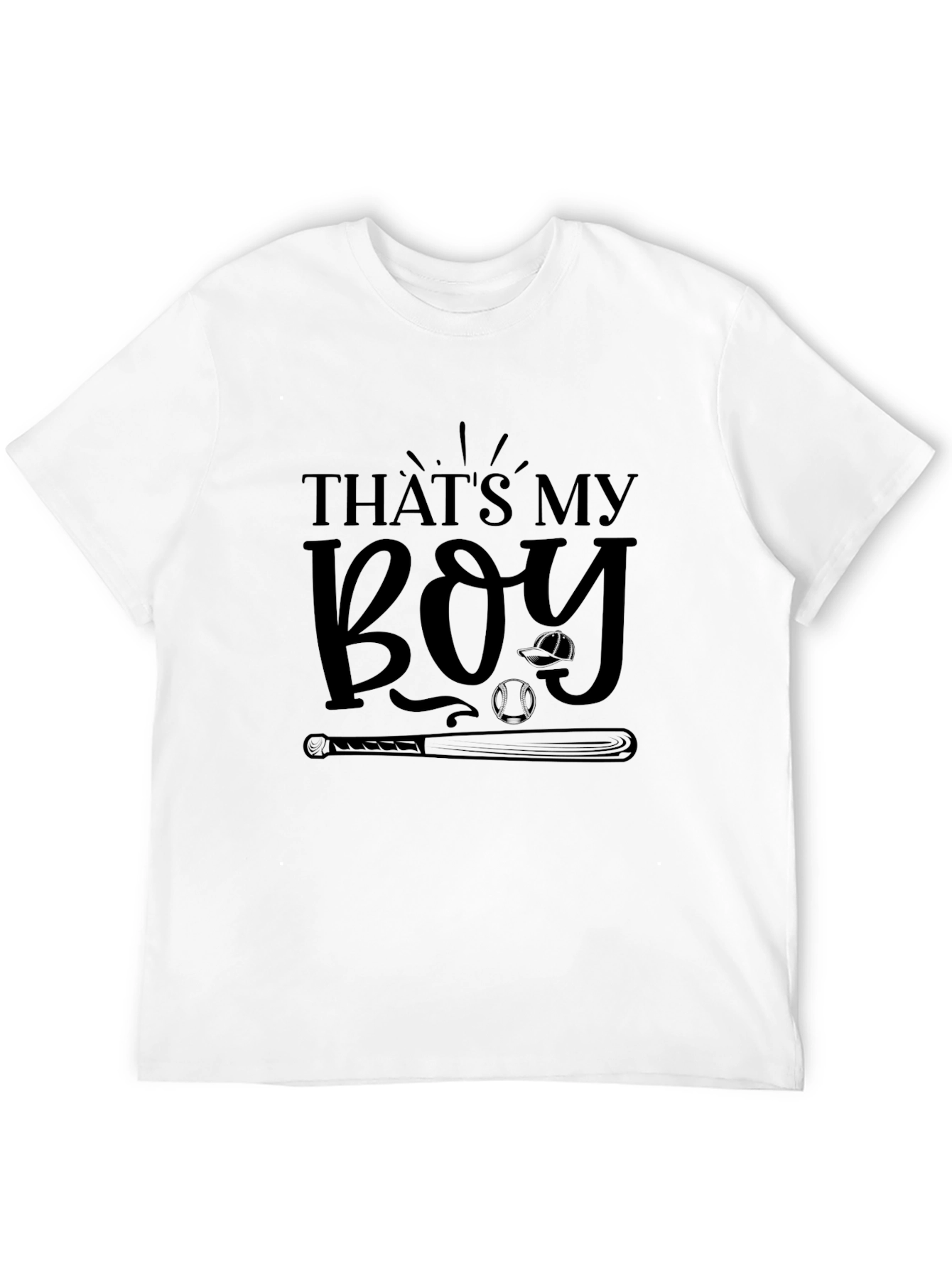 Thats My Boy Baseball Graphic Tee