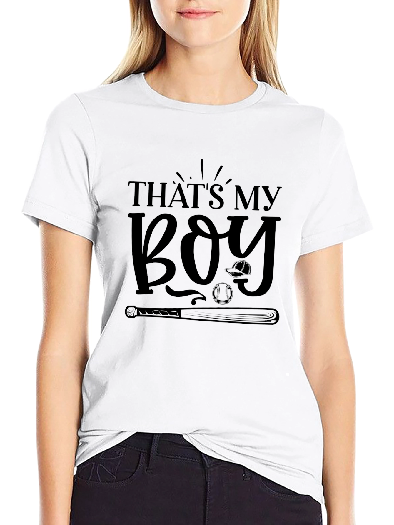 Thats My Boy Baseball Graphic Tee