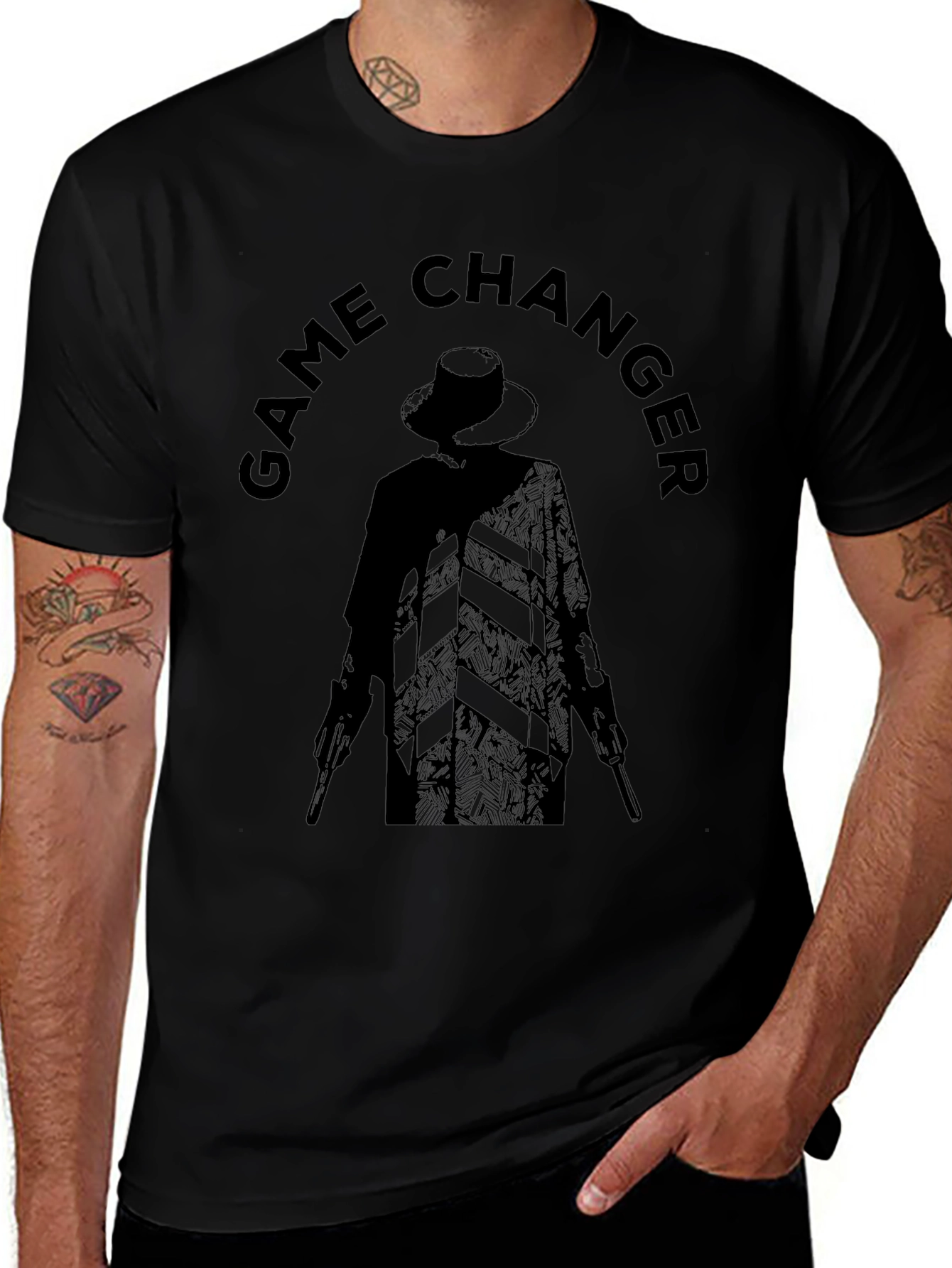 Game Changer Graphic T-Shirt - Black