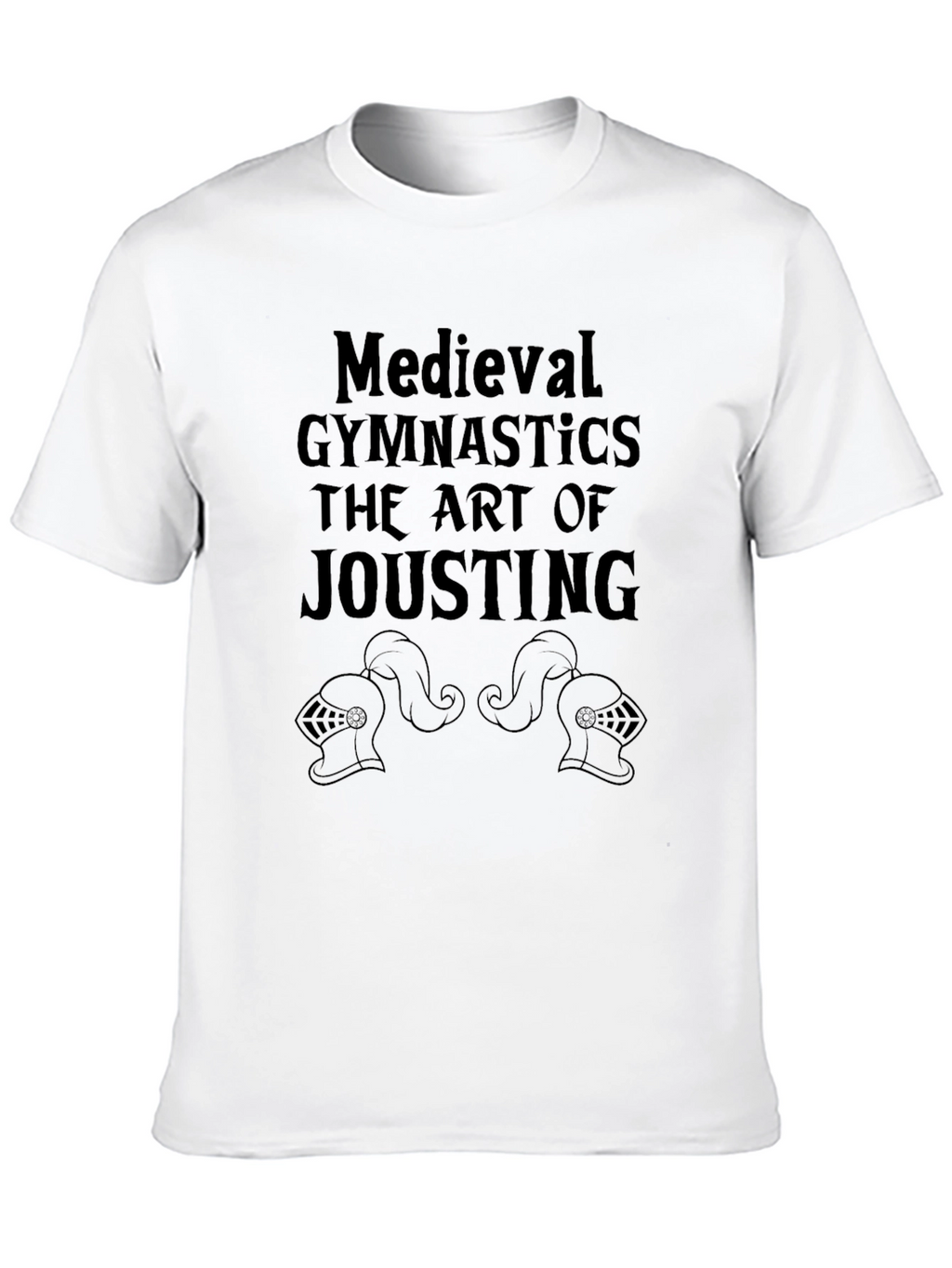 Medieval Gymnastics Jousting Graphic T-Shirt
