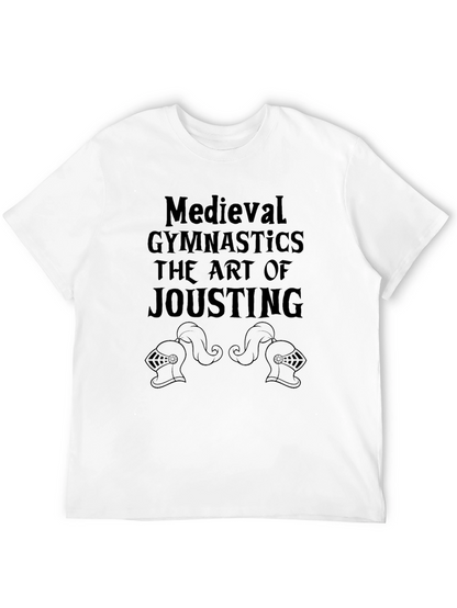 Medieval Gymnastics Jousting Graphic T-Shirt