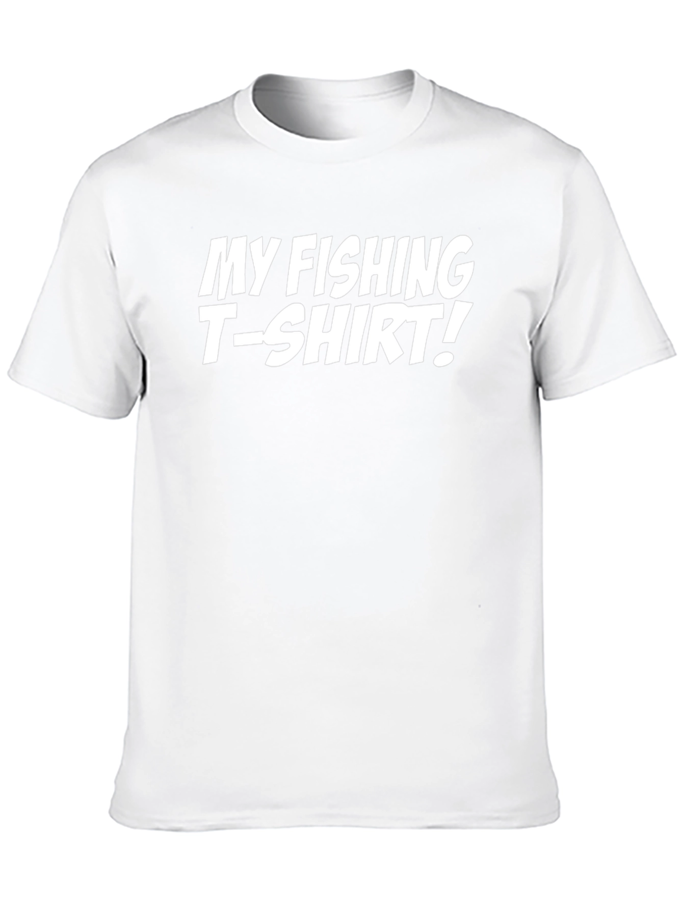 My Fishing T-Shirt - Novelty Graphic Tee