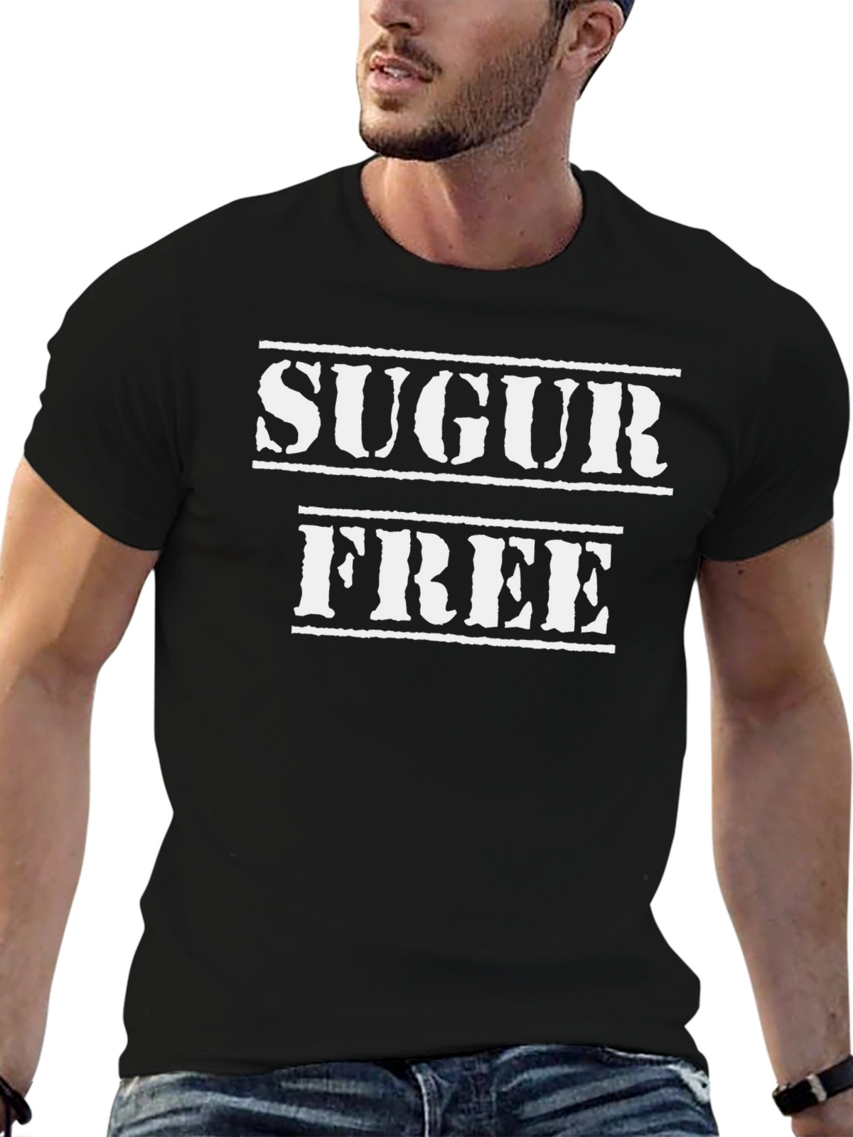 Sugar Free Novelty T-Shirt - Graphic Tee
