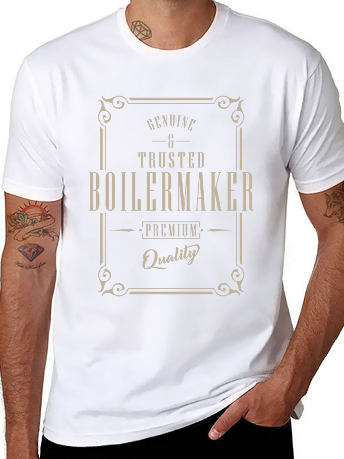 Genuine & Trusted Boilermaker Premium Quality T-Shirt