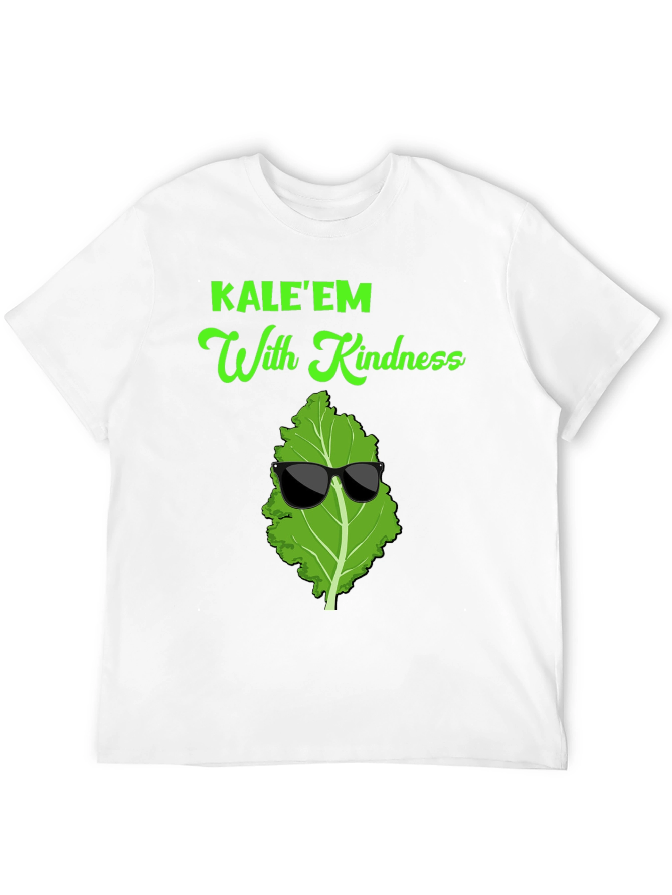 KALEEM With Kindness T-Shirt Cool Vegan Tee