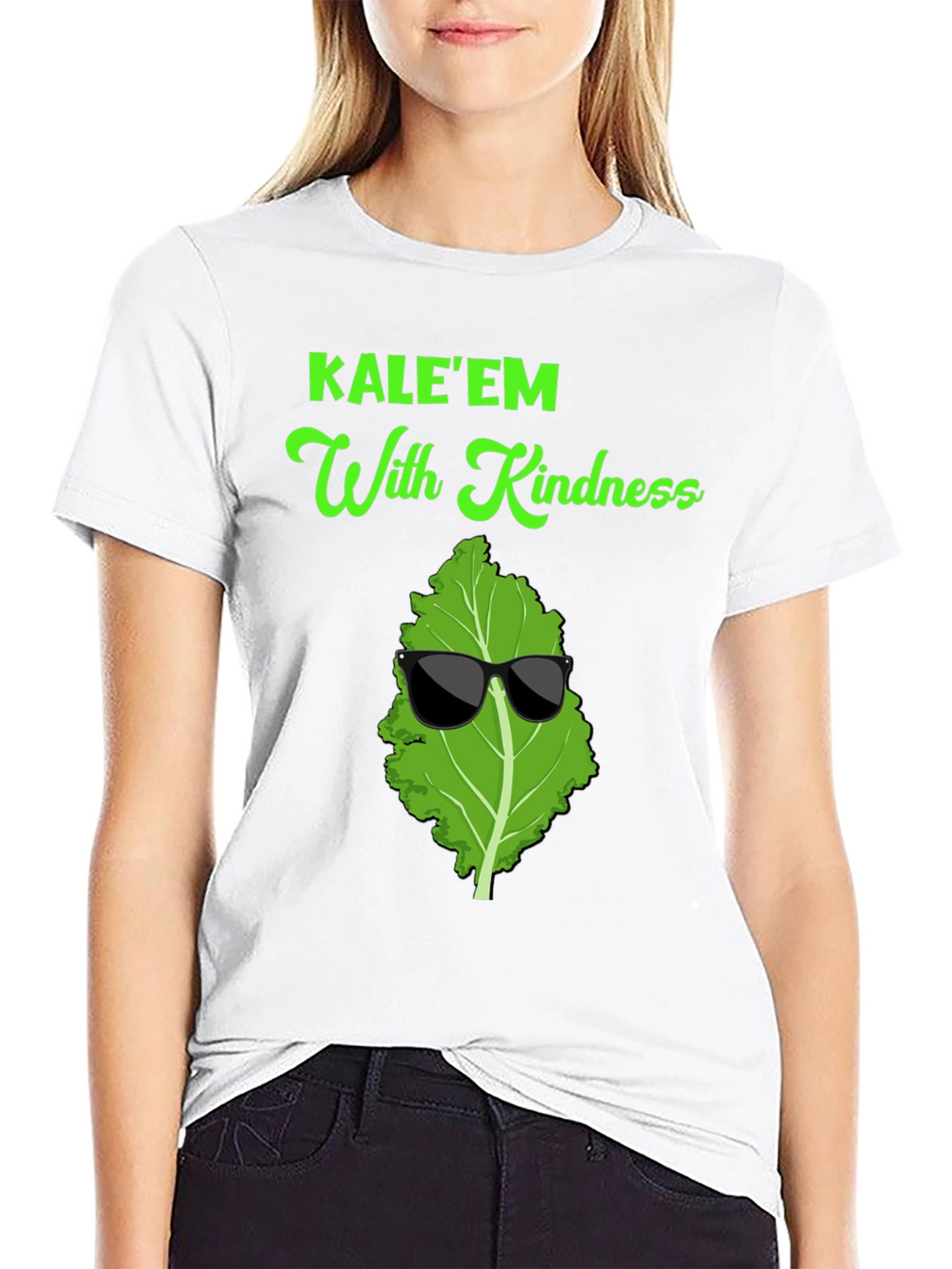 KALEEM With Kindness T-Shirt Cool Vegan Tee