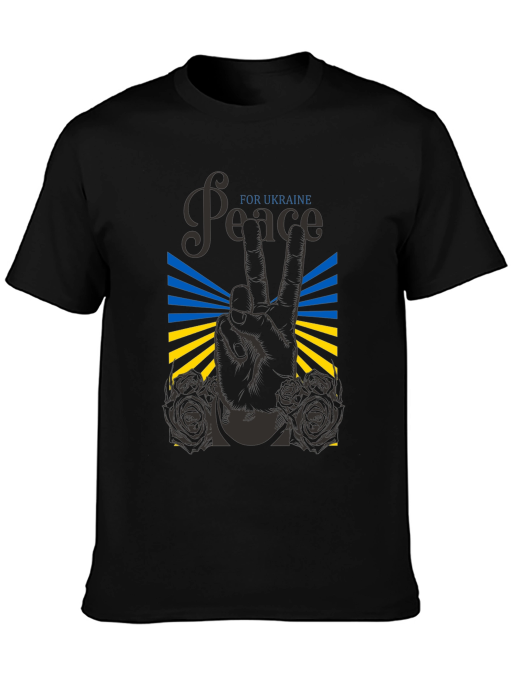 Peace for Ukraine Graphic T-Shirt