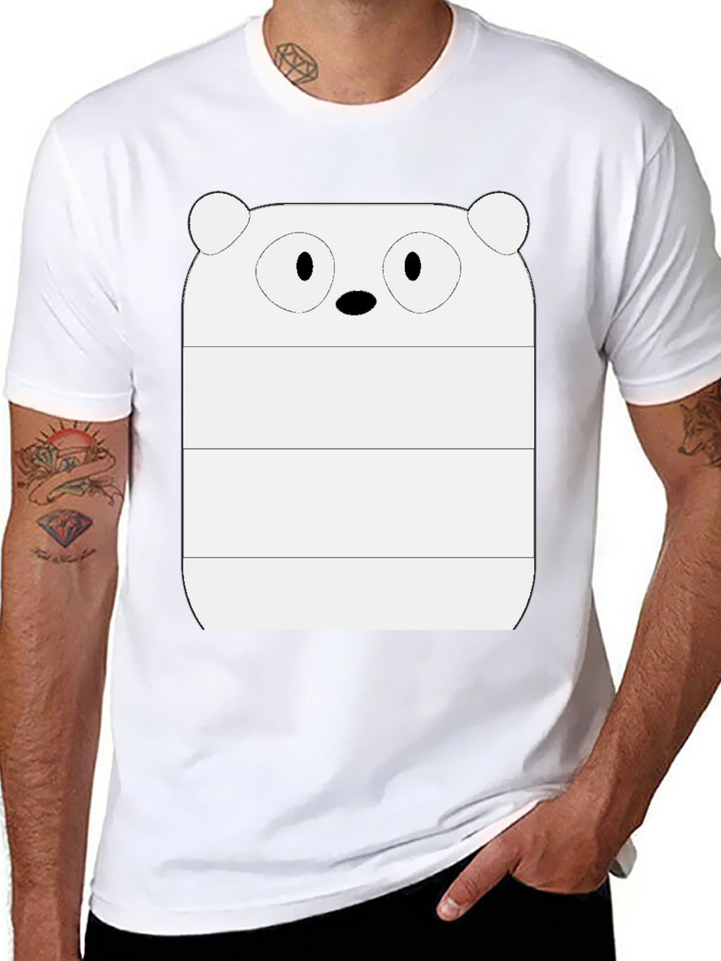 We Bare Bears Ice Bear Graphic Tee