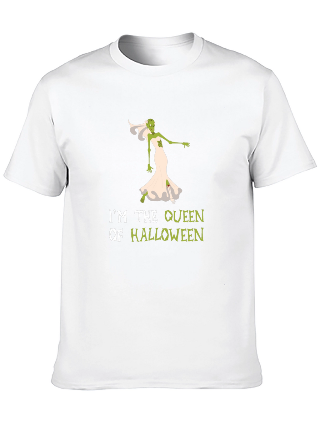 Halloween Queen Zombie Bride T-Shirt