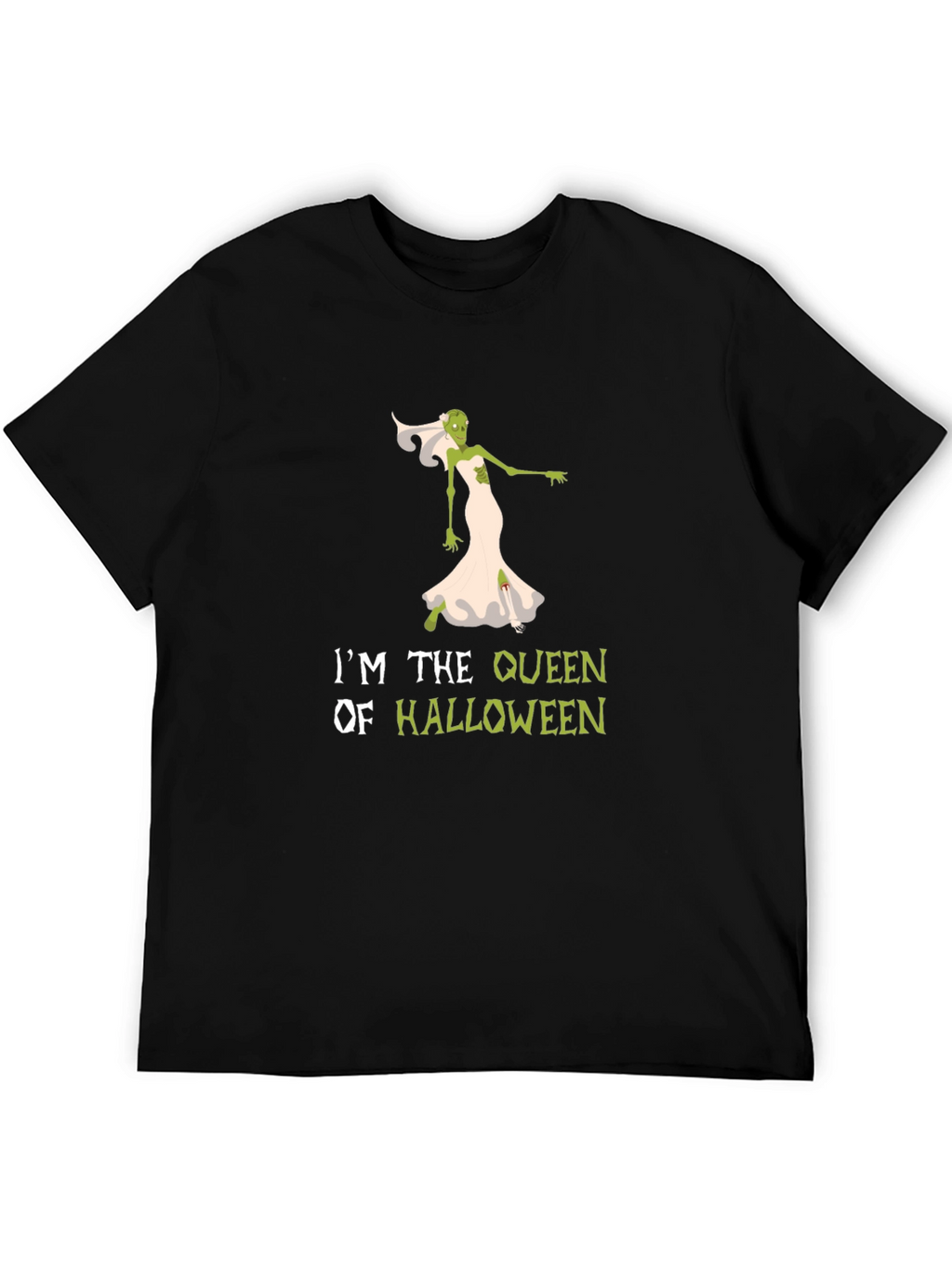 Halloween Queen Zombie Bride T-Shirt