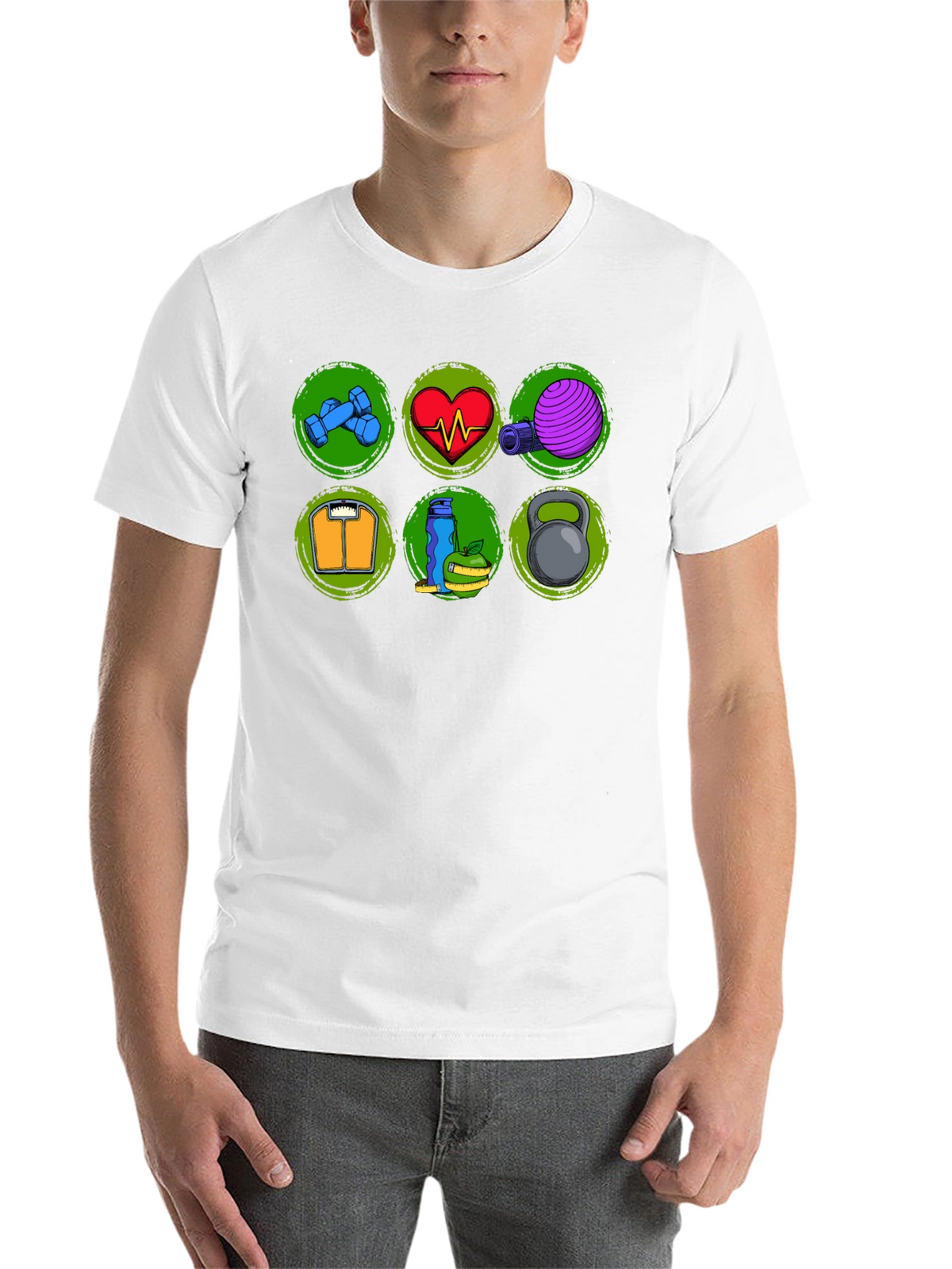 Fitness Graphic T-Shirt: Workout Motivation