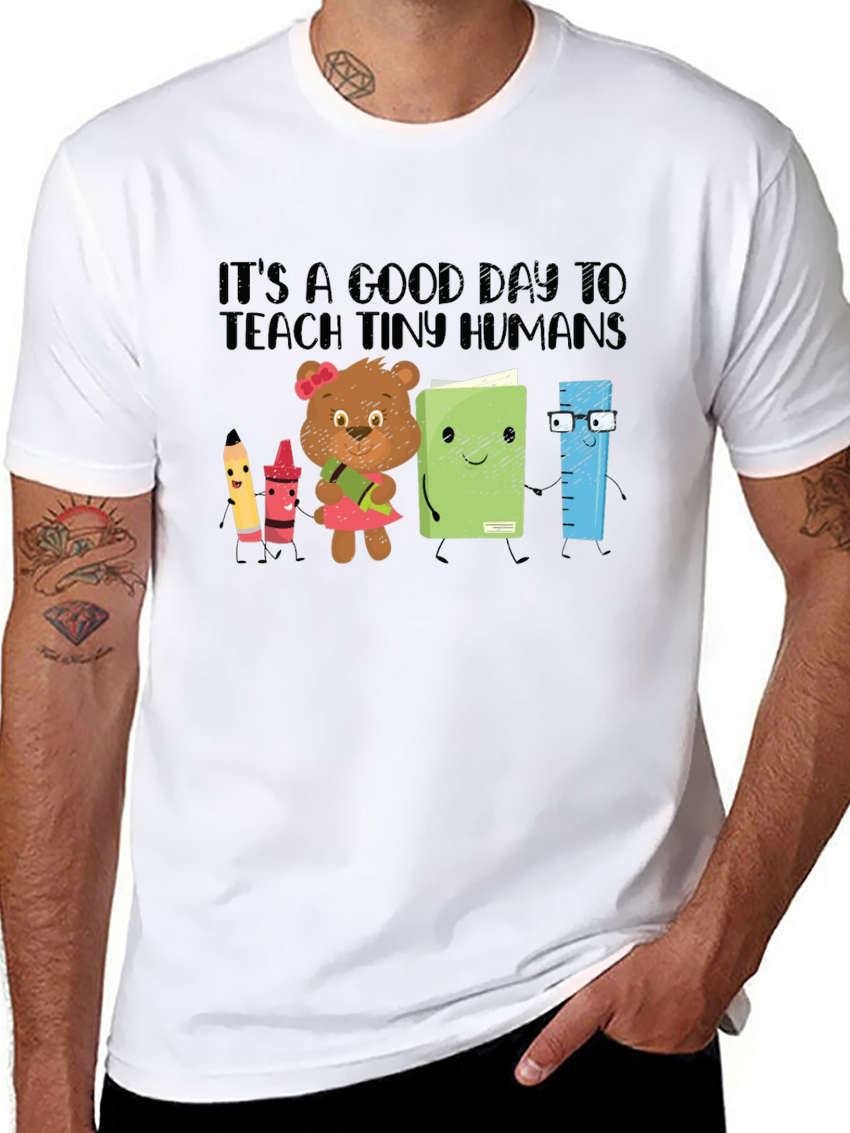 Teachers Day T-Shirt: Teach Tiny Humans