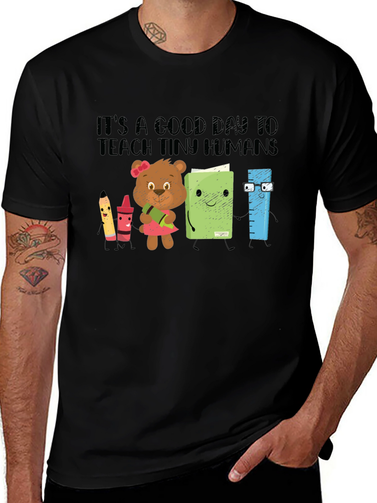 Teachers Day T-Shirt: Teach Tiny Humans
