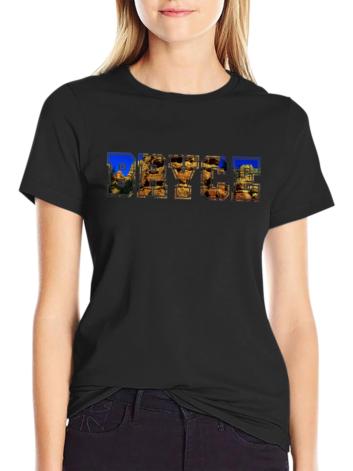 Bryce Canyon T-Shirt - Black Graphic Tee